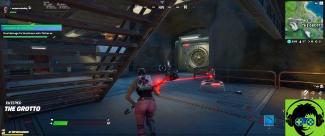 Cómo escapar de una bóveda usando un pasaje secreto en Fortnite Capítulo 2 Temporada 2