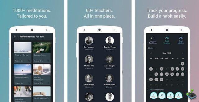 10 melhores aplicativos de meditação no Android