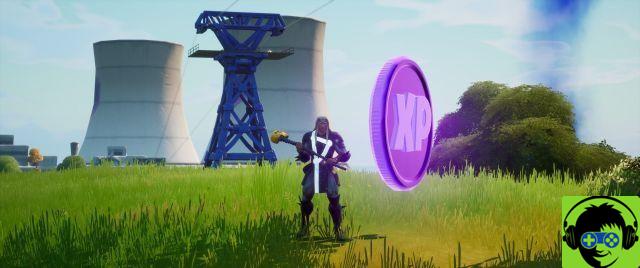 Todos Fortnite Capítulo 2 Temporada 4 Semana 1 XP Coin Slots - Verde, Azul, Roxo