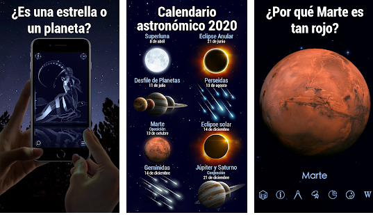 As melhores aplicações para ver estrelas