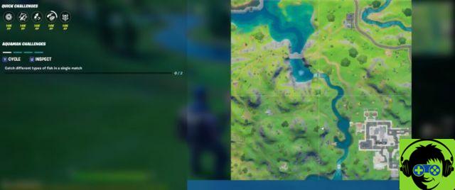 Onde começar os fogos de artifício em Lazy Lake em Fortnite Capítulo 2 Temporada 3 - Desafio Rápido