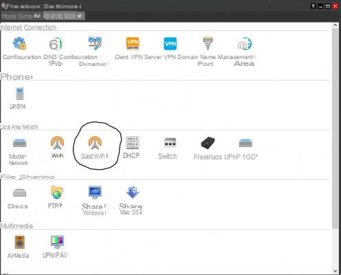Freebox: how to create and configure guest Wi-Fi access