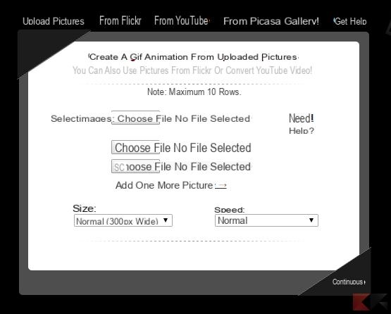 Come creare GIF Animate per Facebook