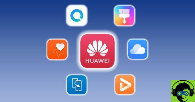 Quais são os aplicativos e serviços do seu celular huawei?