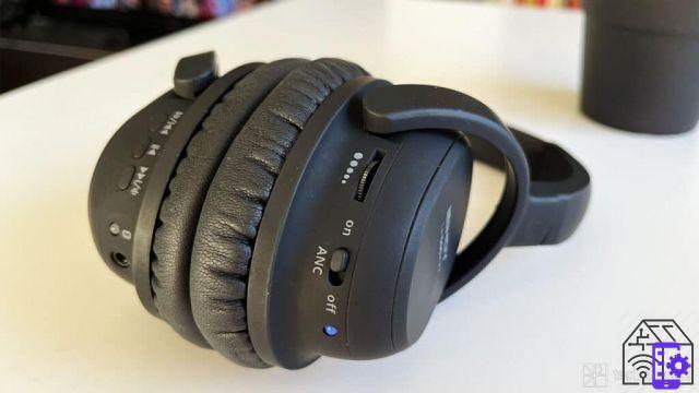 L'examen du casque Lindy LH500XW avec suppression active du bruit