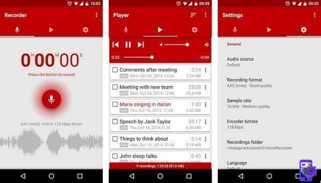 Las 10 mejores aplicaciones de grabadora de voz en Android