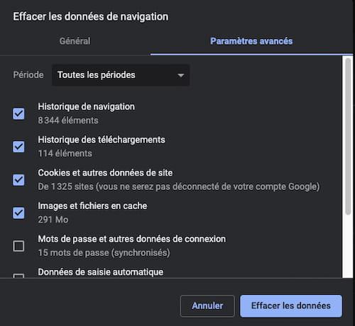 Eliminar sugerencias de URL de la barra de direcciones de Chrome