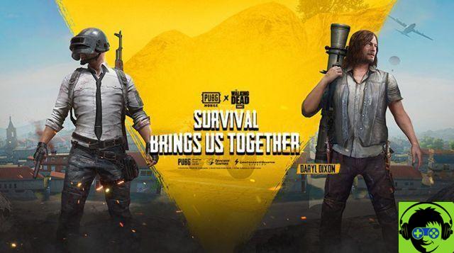 PUBG Mobile x The Cross Walking Walking Dead è ora disponibile