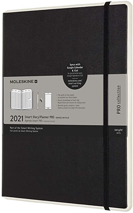 The Moleskine Smart Planner revolutionizes the concept of diary: here is the union of paper and digital