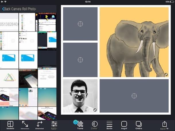 App per collage foto