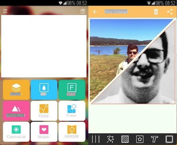 App per collage foto