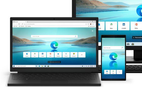 Sincronize o novo Microsoft Edge com o Microsoft Edge para Android