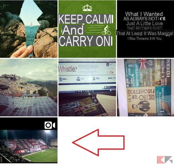Recuperar videos de Instagram archivados