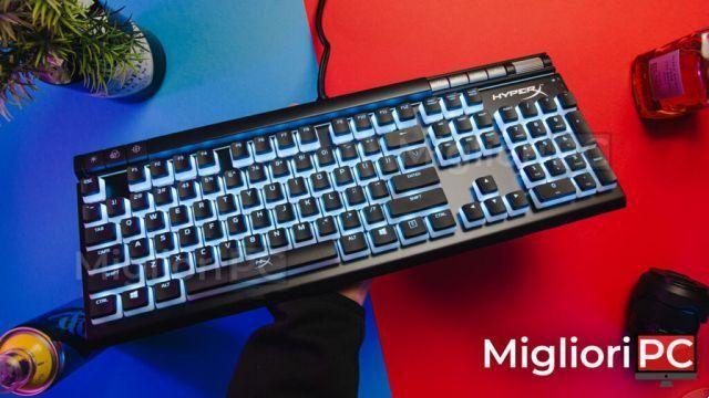 Test de l'HyperX Alloy Elite 2 RGB • Clavier mécanique avec interrupteur rouge