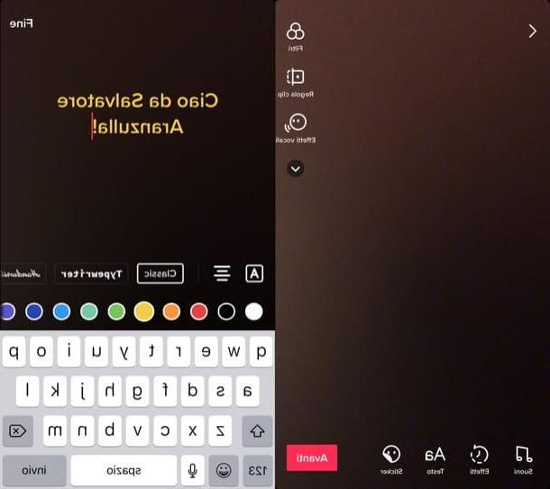 How to write on TikTok videos