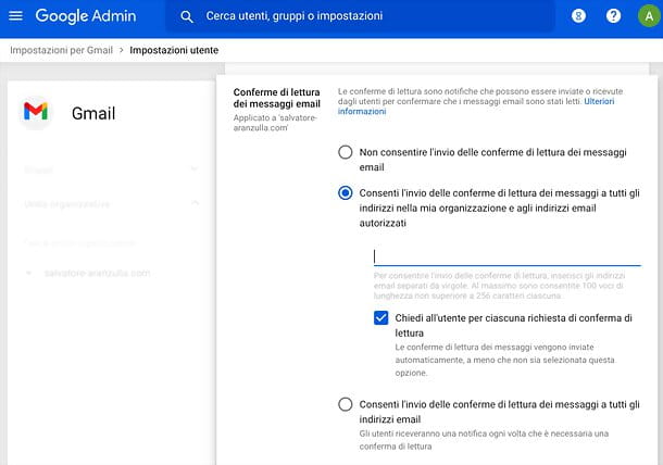 Como colocar o recibo de leitura no Gmail