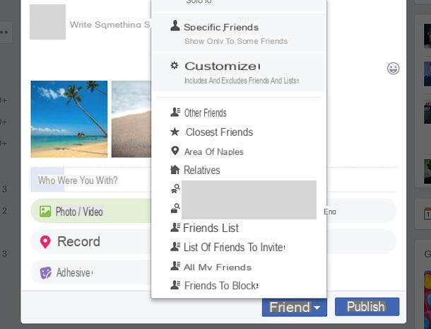 How to hide photos on Facebook