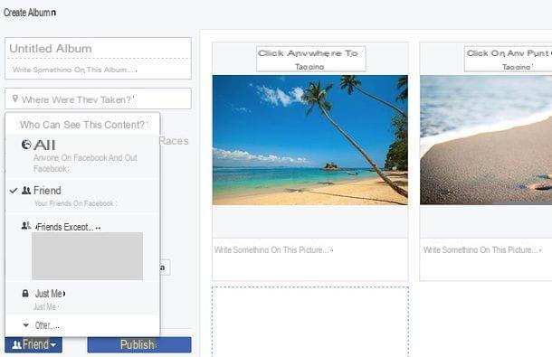 How to hide photos on Facebook