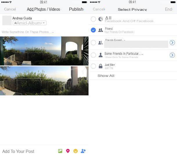 Comment masquer des photos sur Facebook