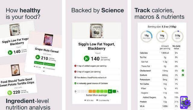 Os melhores aplicativos de nutrição para Android em 2022