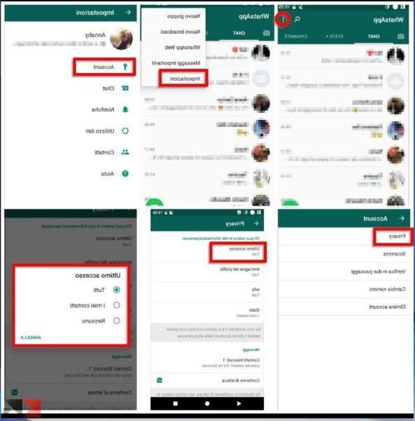 How to remove the last login on WhatsApp