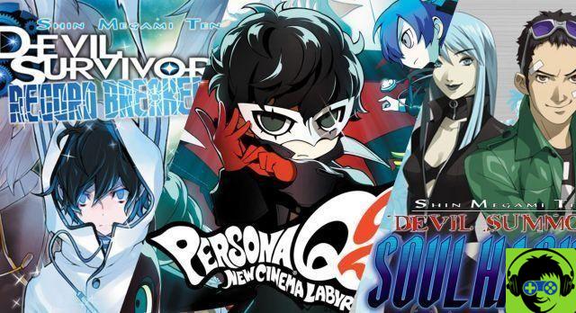 Nintendo eShop - Persona Q, Q2 e outros títulos Atlus com até 60% de desconto