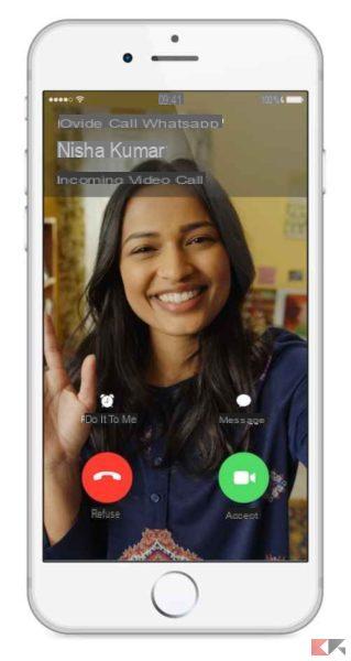 How to call or video call with Whatsapp