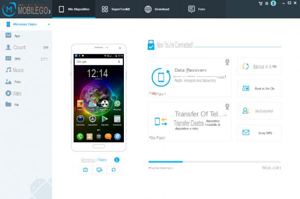 Fare Backup e Ripristino Android sul PC   –