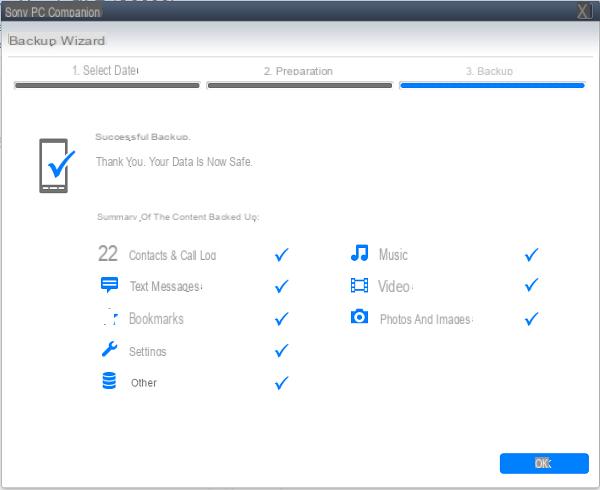 Alternativa de Sony PC Companion para administrar datos en Sony Xperia -