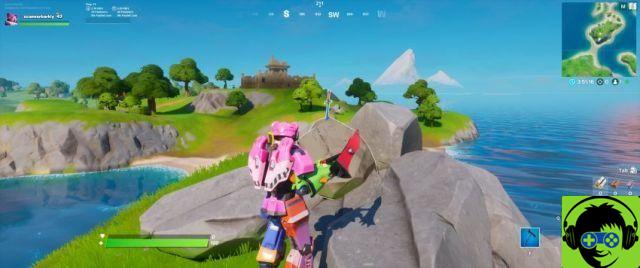 Where to look for Skye's sword in a stone found in Fortnite Chapter 2 Season 2 Highlights