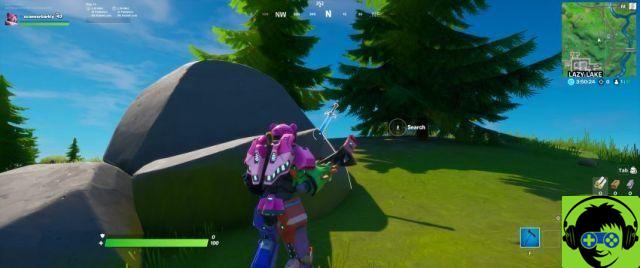 Where to look for Skye's sword in a stone found in Fortnite Chapter 2 Season 2 Highlights