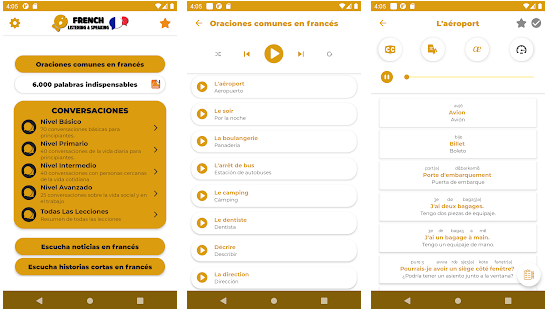 As melhores aplicações para ouvir francês