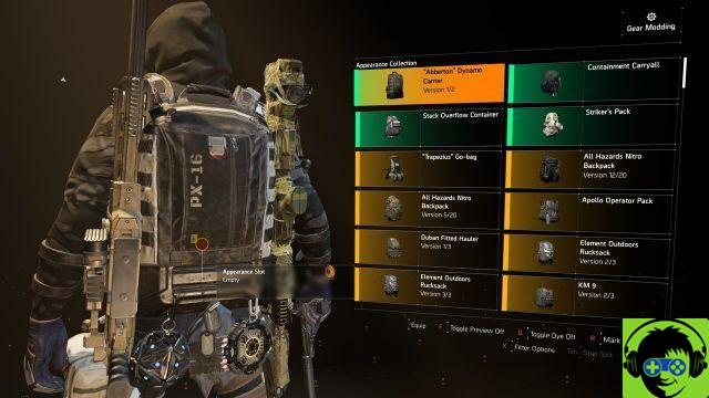 Division 2: How to use appearance mods