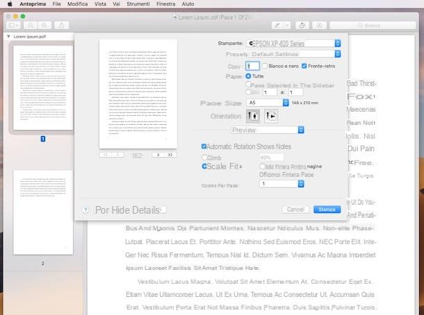 Come ridimensionare un PDF