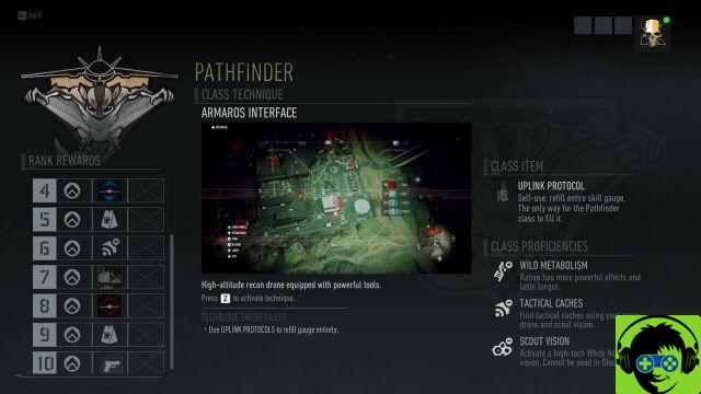 Ghost Recon Breakpoint: Pathfinder Class Rank Rewards
