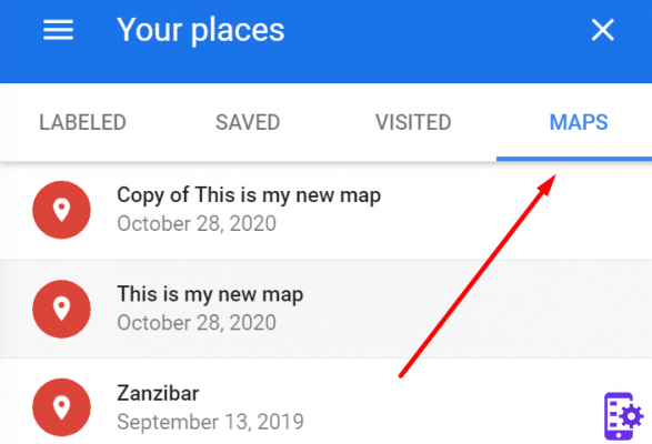 Google Maps: how to save a route