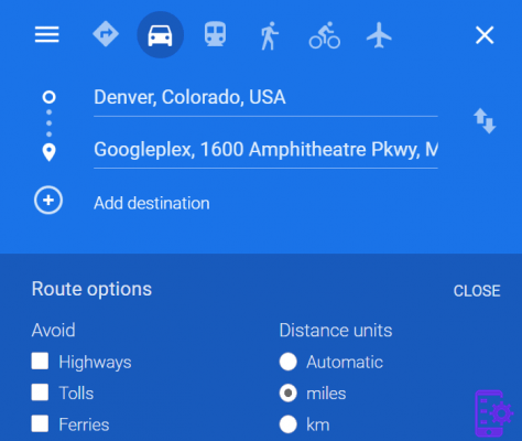 Google Maps: how to save a route