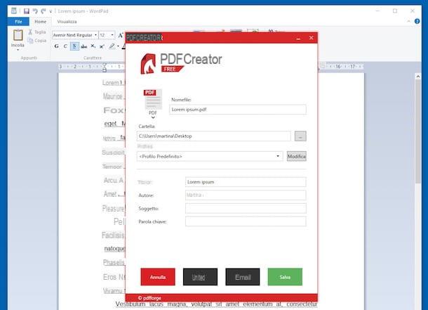 Comment enregistrer un document PDF