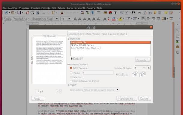 Come salvare un documento in PDF