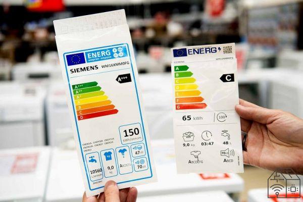 Comment fonctionnent les nouvelles étiquettes pour la classe énergétique des appareils électroménagers