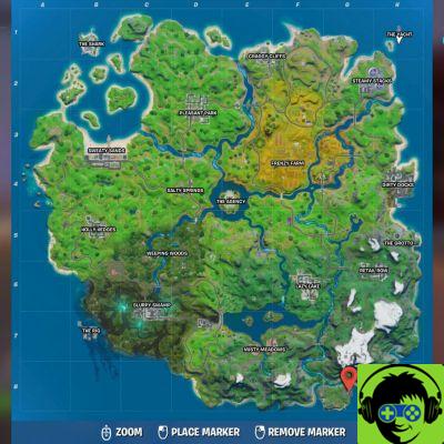 Onde dançar no Camp Cod em Fortnite, Capítulo 2, 2ª temporada