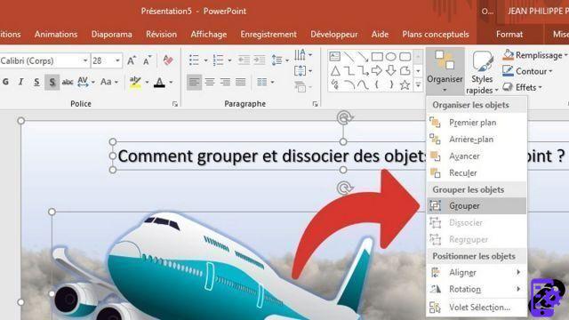 Como agrupar e desagrupar objetos no PowerPoint?