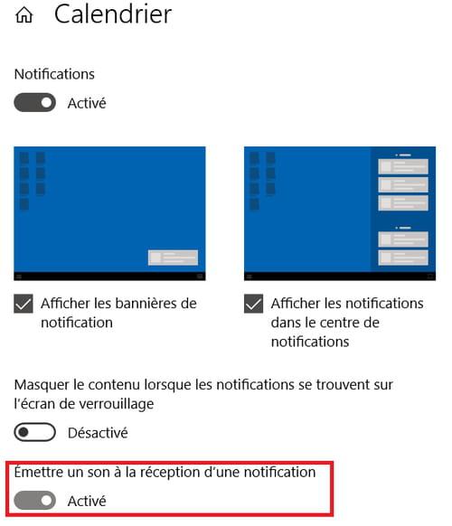 Desligue as notificações sonoras no Windows 10