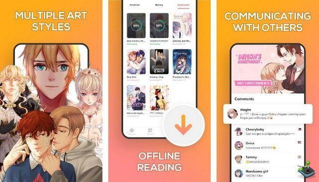 Le 10 migliori app per manga su Android nel 2022