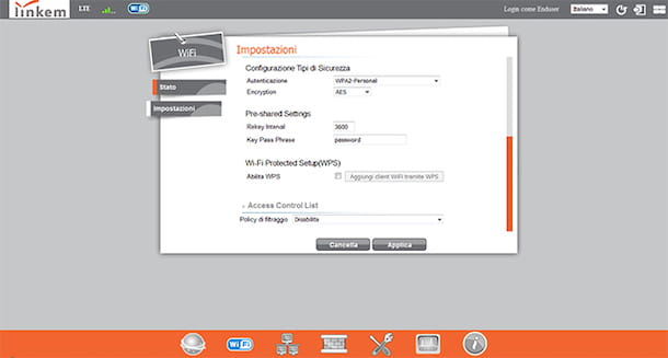 Cómo configurar la contraseña de WiFi