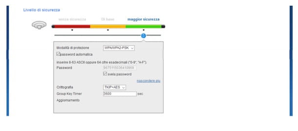 Como definir a senha do WiFi