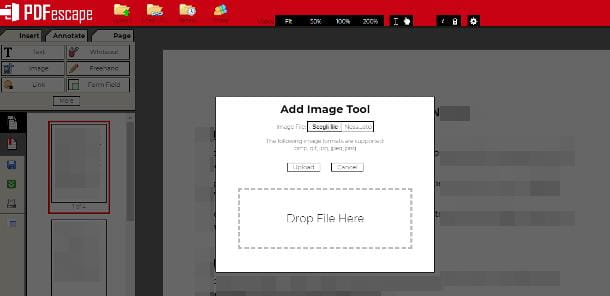 How to insert image in PDF