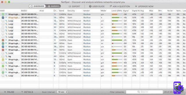 7 melhores aplicativos para analisar redes WiFi