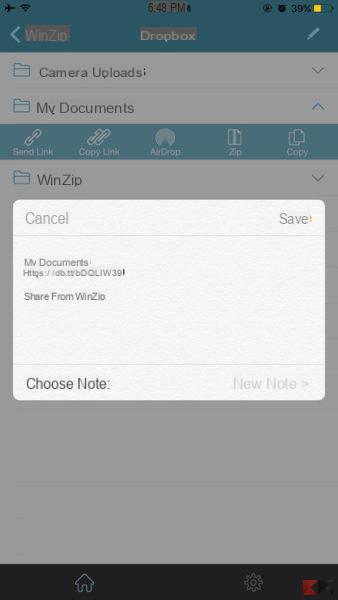 Abrir archivos ZIP y RAR en iPhone y iPad