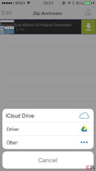 Aprire archivi ZIP e RAR su iPhone e iPad